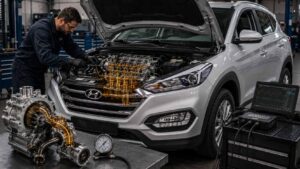 اویل پمپ تقویتی هیوندا سانتافه 2400 بالانسر دار